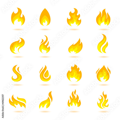 Fire Flames Icons