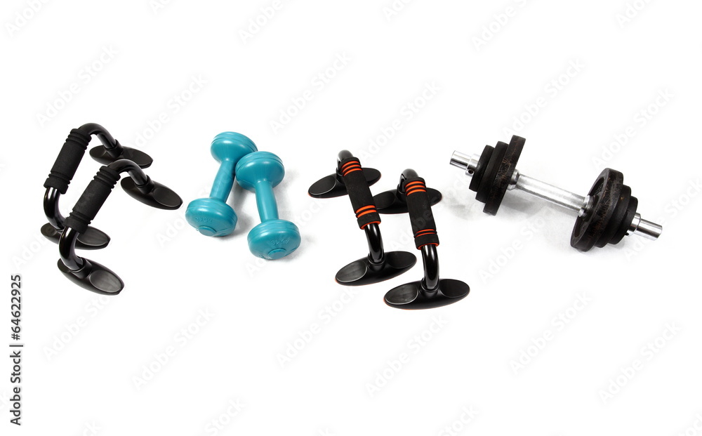 Hanteln und Griffe für Fitnessübungen Hanteln und Griffe für Fitnessübungen