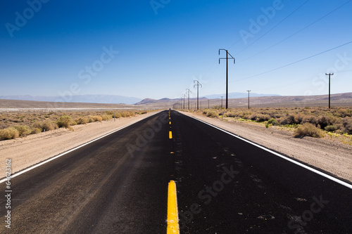 Highway im Death Valley