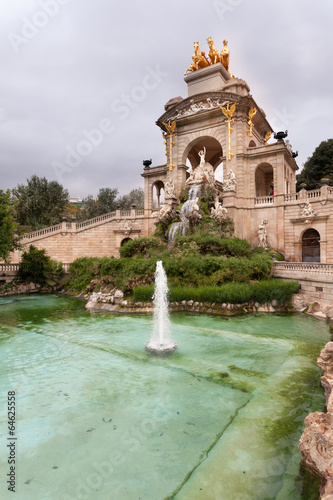 Parco della Ciutadella, fontana della cascata, Barcellona