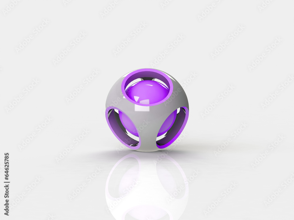 Abstract 3d sphere logos Abstract 3d sphere logos