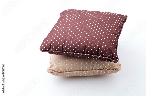 Pillow isolated white background
