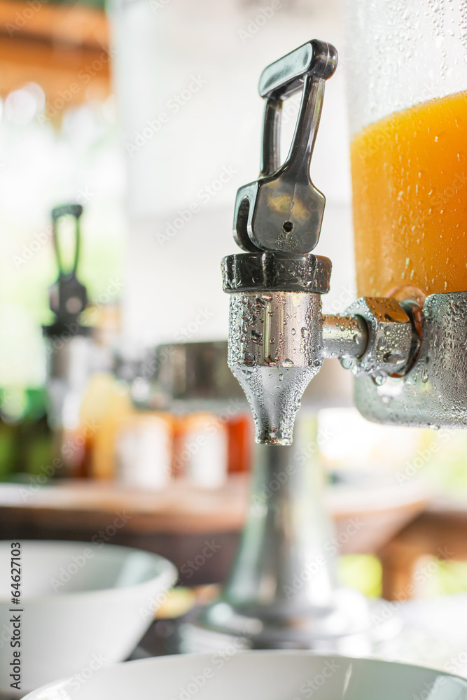 orange Juice in tank Stock Photo | Adobe Stock