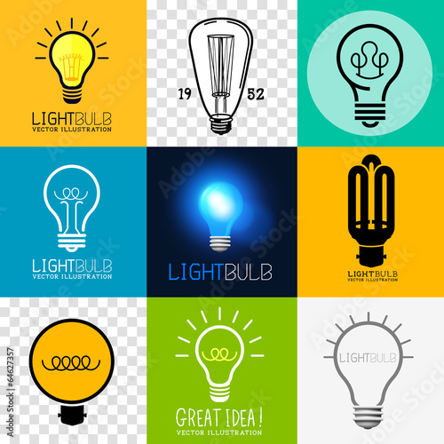 Vector Lightbulb Collection