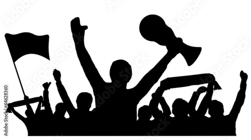 Fans Fussball Pokal