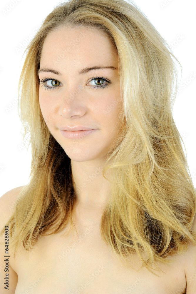 Hübscher blonder Twen im Portrait Hübscher blonder Twen im Portrait