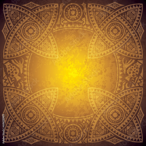 Ancient background design.