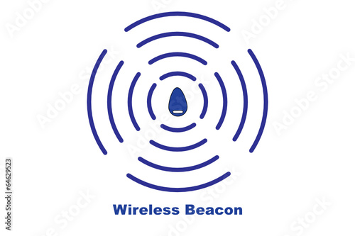 WEB ART DESIGN WIRELESS BEACON PHONE COMMERCE 020