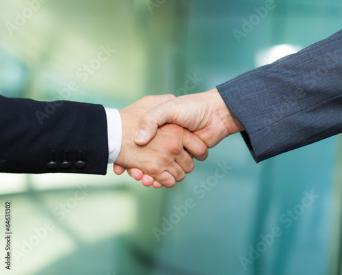 Business handshake