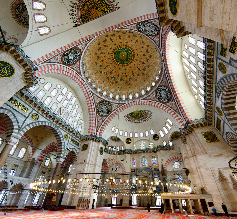 La mosquée de Soliman à Istanboul