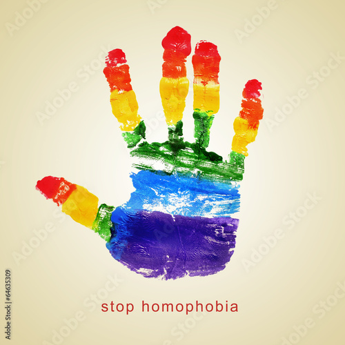 stop homophobia photo