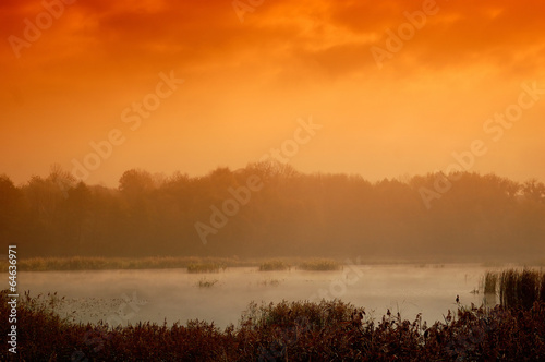 Sunrise on the lake