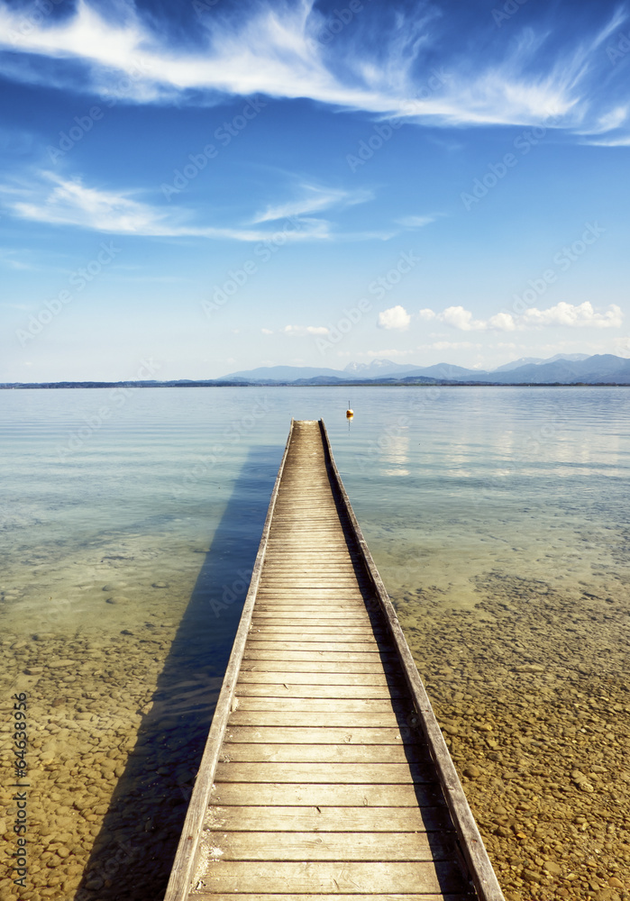 Obraz premium old jetty