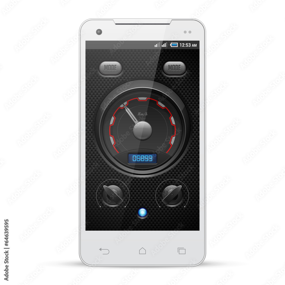 Carbon UI Application Software Controls Set Carbon UI Application Software Controls Set