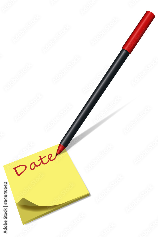 Red marker Red marker