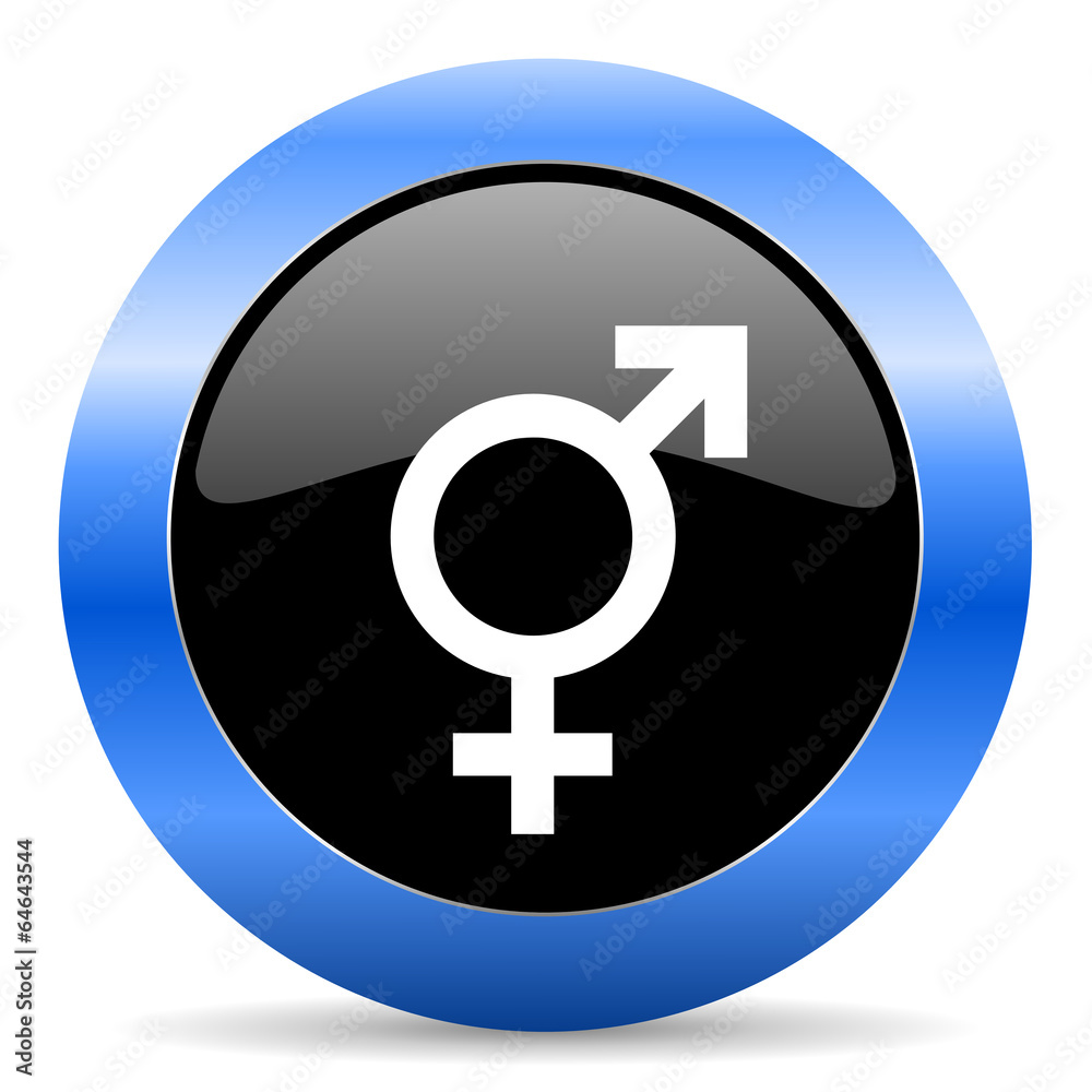 sex blue glossy icon sex blue glossy icon