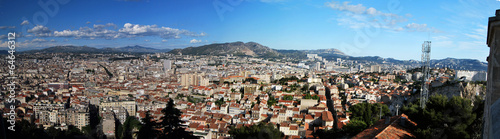 Vue générale de Marseille © Pictarena