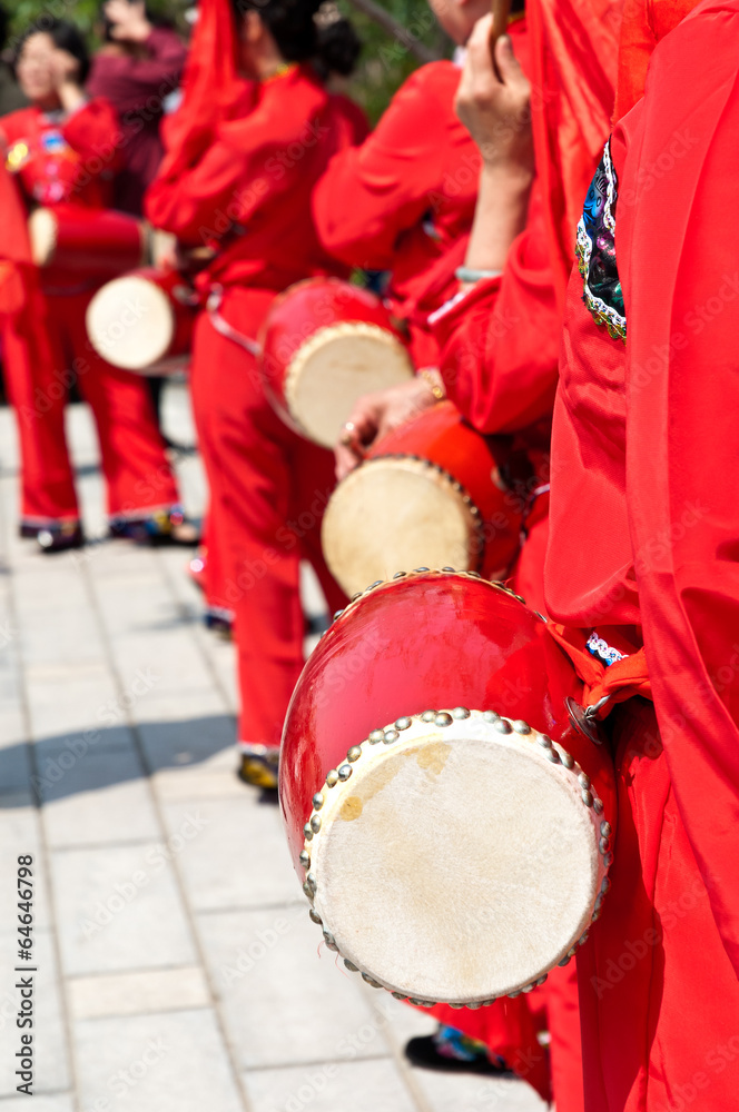 Obraz premium China's waist drum