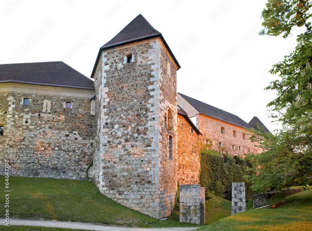 Ljubljana castle. Slovenija