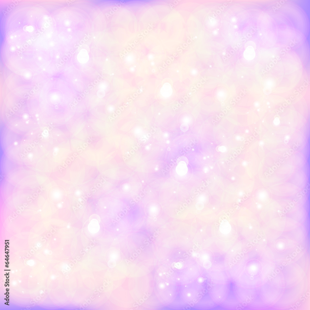 Abstract star background with particles