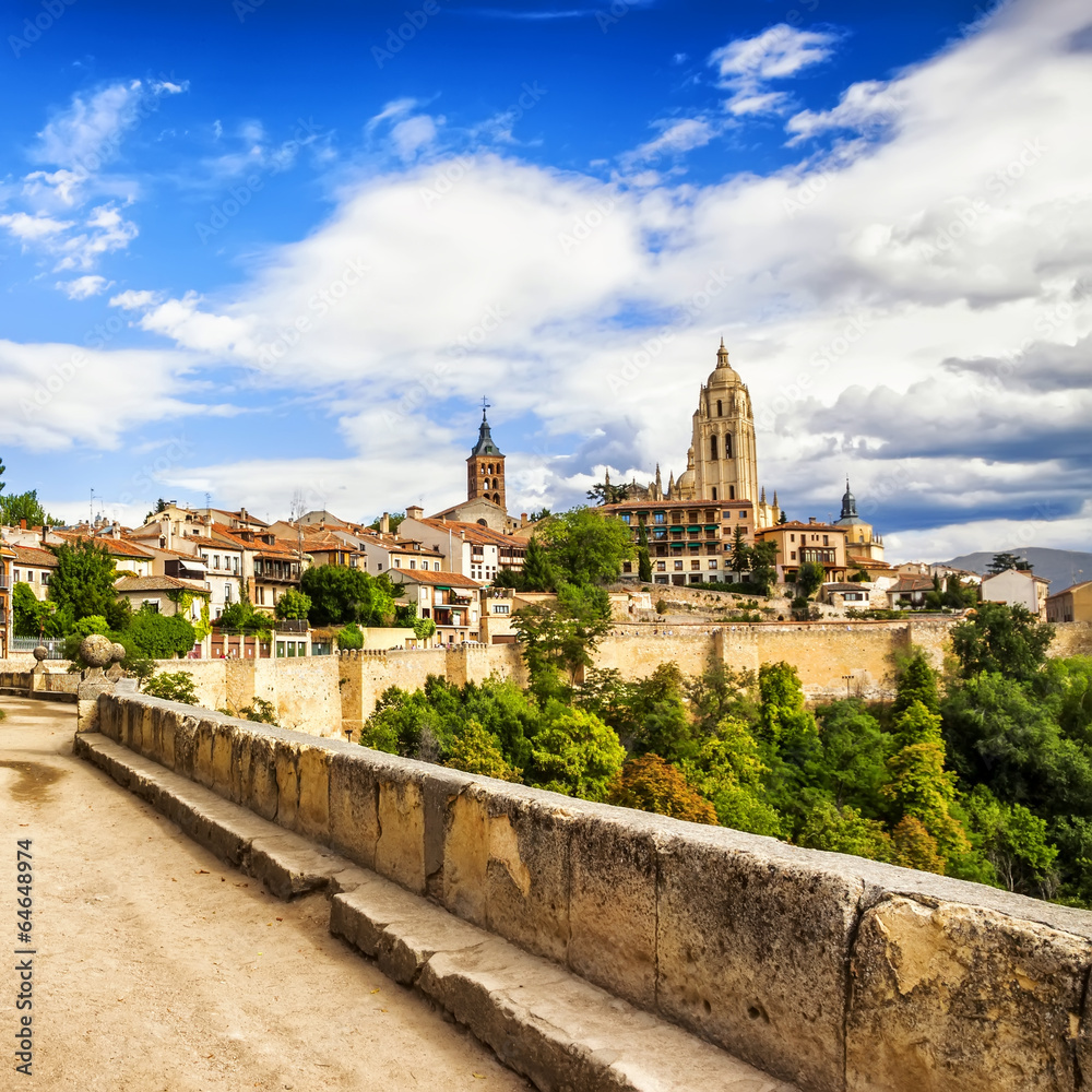 Segovia cathedral, Castilla y Leon, Spain