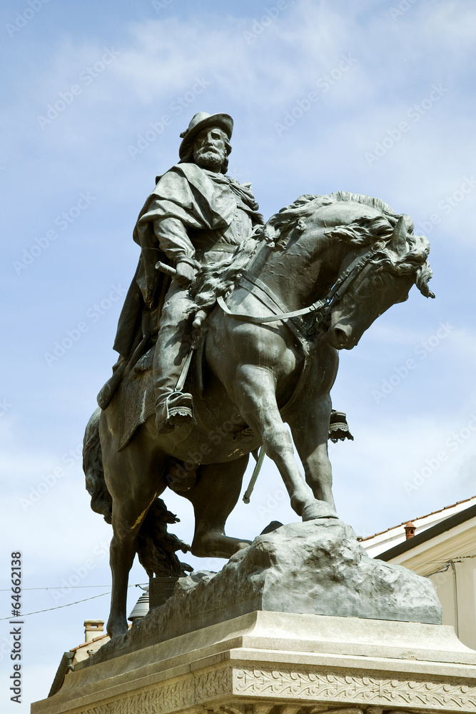 Fototapeta premium Rovigo - monumento a Giuseppe Garibaldi