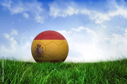 Football in spain colours