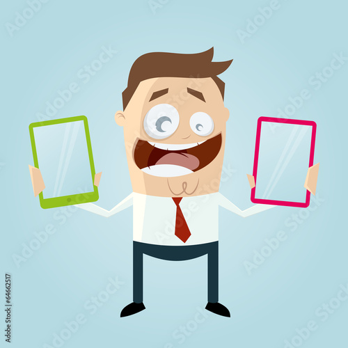 smartphone handy mann freude spaß
