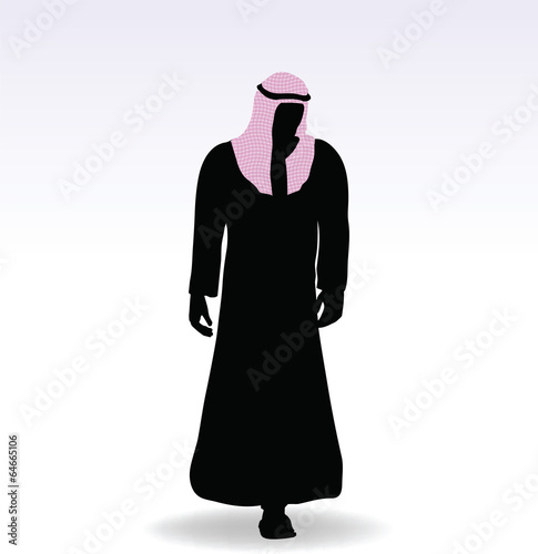 man in middle east style clothing