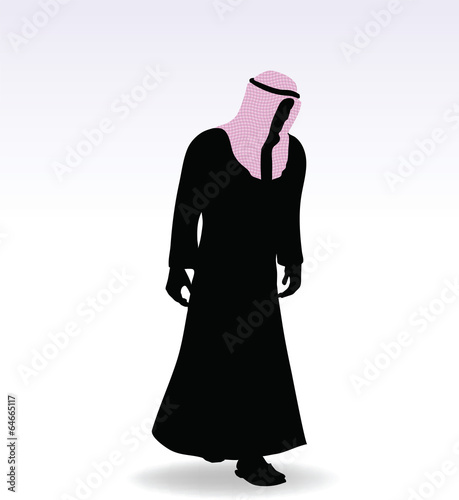 man in middle east style clothing