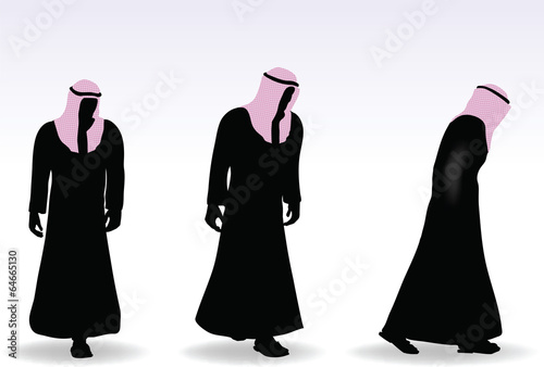 man in middle east style clothing