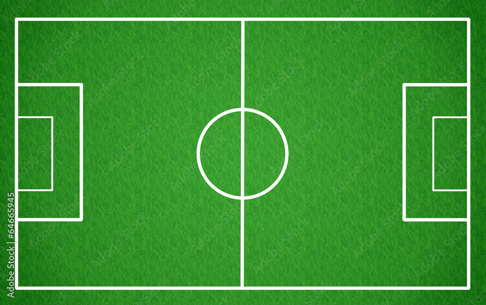 Obraz premium Soccer field