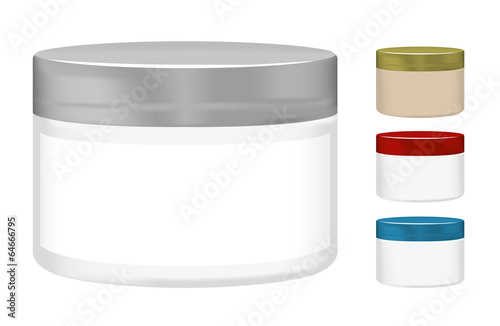 mock-up packaging cream