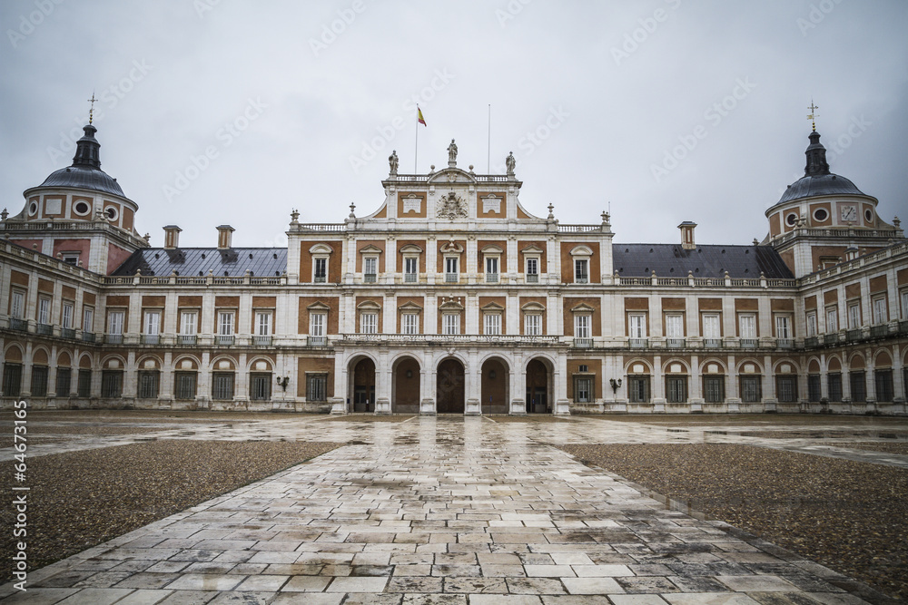 Obraz premium majestic palace of Aranjuez in Madrid, Spain
