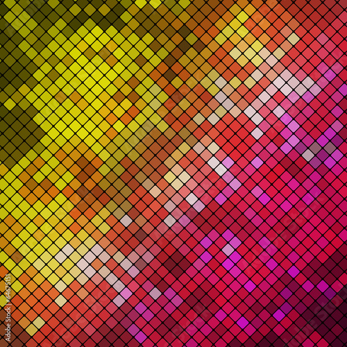 Abstract Geometrical Multicolored Background
