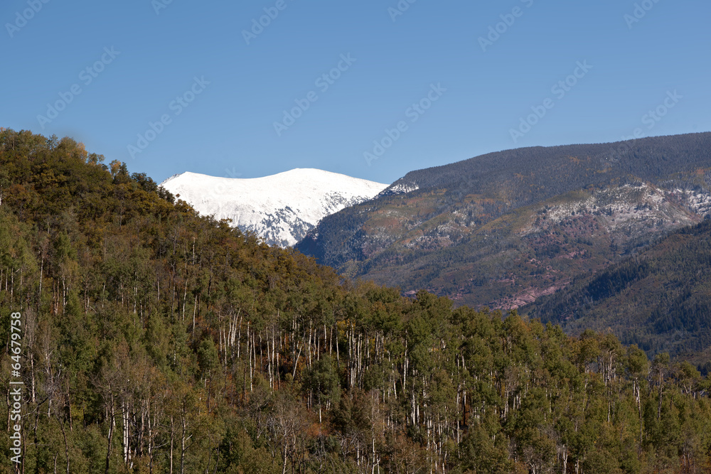 Elk Mountains Colorado in Fall Elk Mountains Colorado in Fall