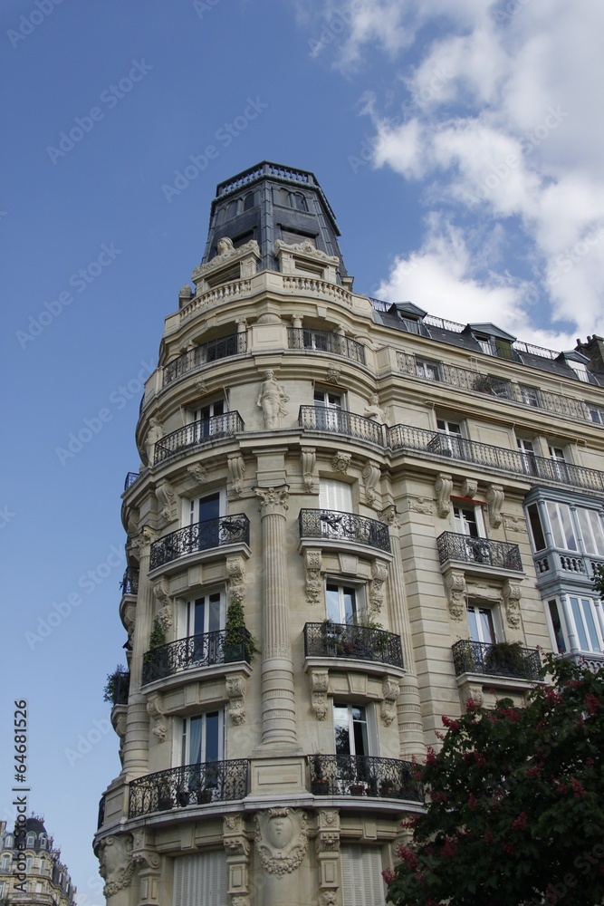 Immeuble bourgeois du quartier du Luxembourg à Paris