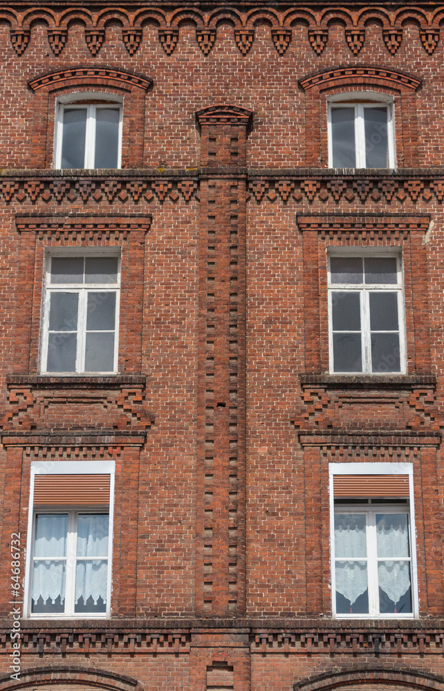 Obraz premium Façade de briques