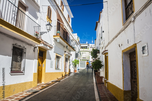 beautiful old city Marbella in Spain