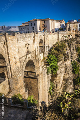 The village of Ronda in Andalusia  Spain.