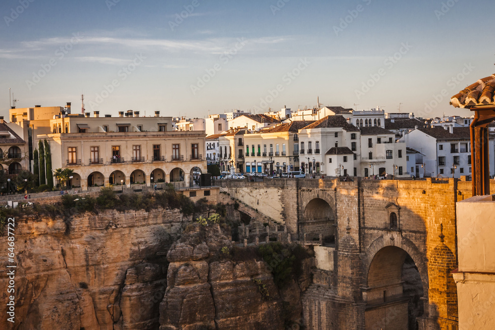 The village of Ronda in Andalusia, Spain.