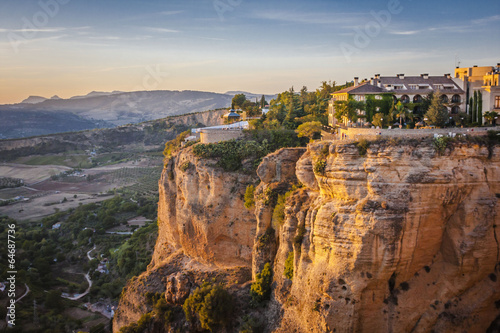 The village of Ronda in Andalusia, Spain.