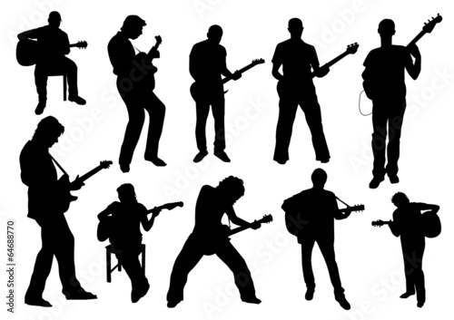 Guitarists Silhouettes
