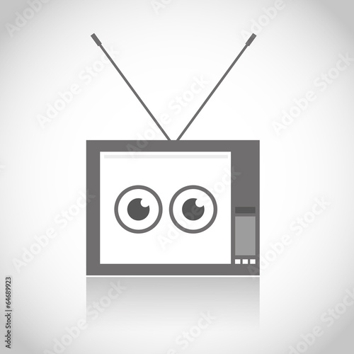 Vintage tv icon