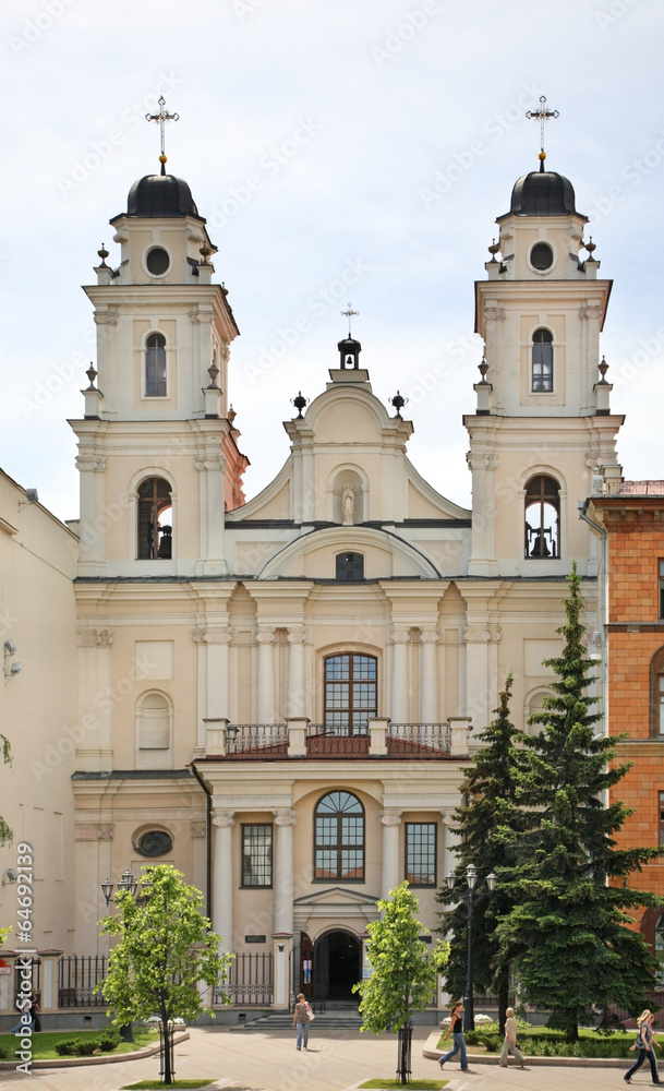 The Cathedral of Saint Virgin Mary in Minsk. Belarus