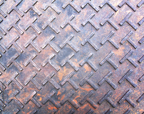 Background of metal plate