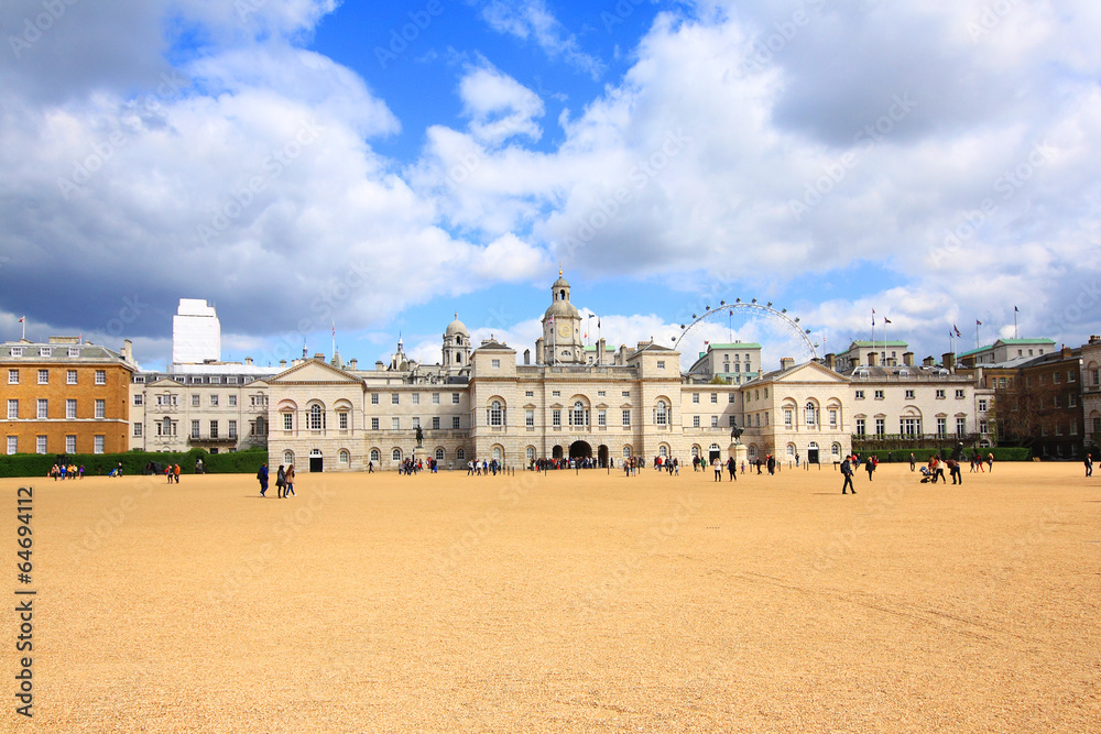 The Old Admiralty Building in Horse Guards Parade in London.