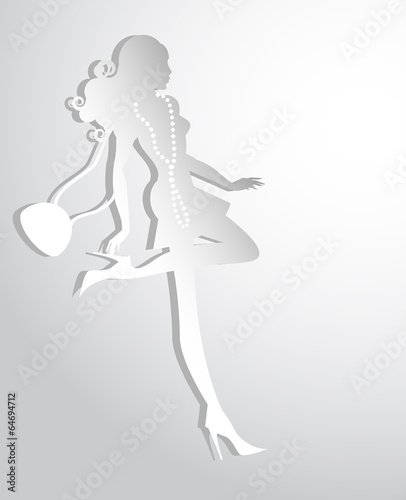 lady silhouette