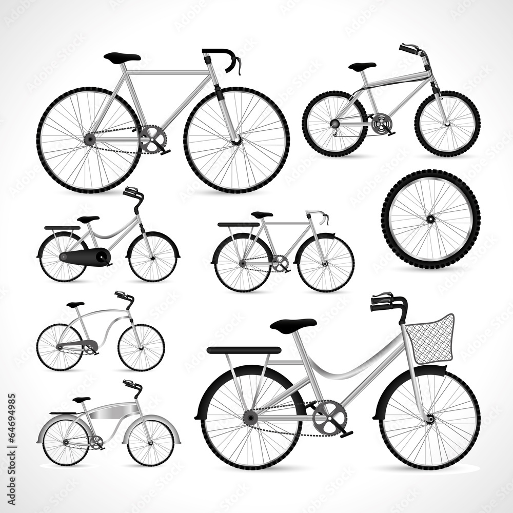 Naklejka premium Bike design