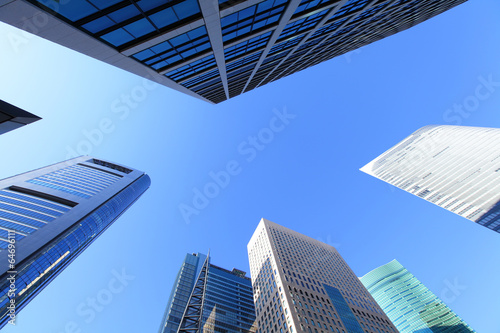 Canvas Print Skyscraper at Shinjuku